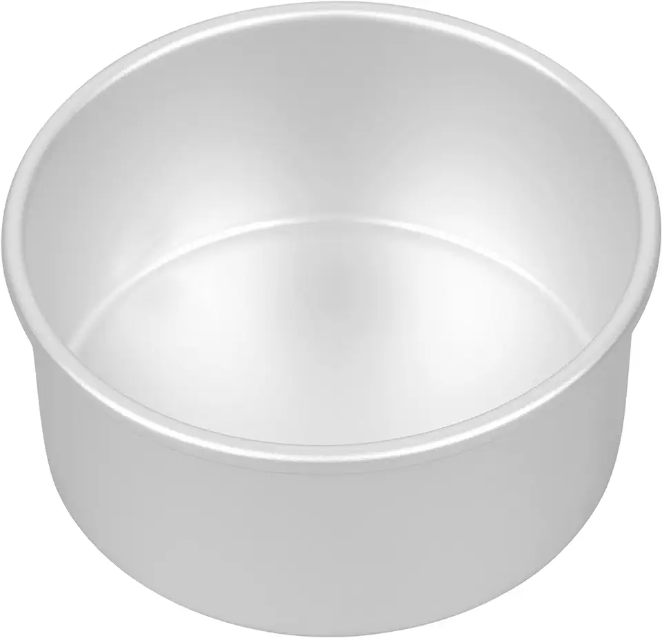 Wilton Decorator Preferred 6 x 3-inch Aluminum Round Cake Pan