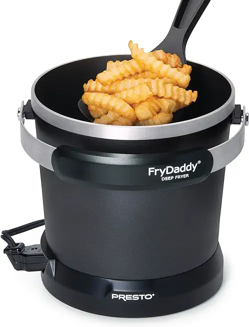 Presto 05420 FryDaddy Electric Deep Fryer,Black