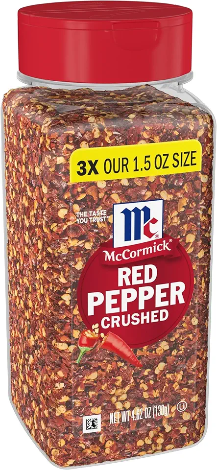 McCormick Crushed Red Pepper, 4.62 oz