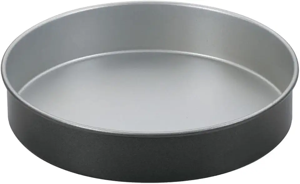 Cuisinart 9-Inch Round Cake Pan, Chef&#x27;s Classic Nonstick Bakeware, Silver, AMB-9RCK