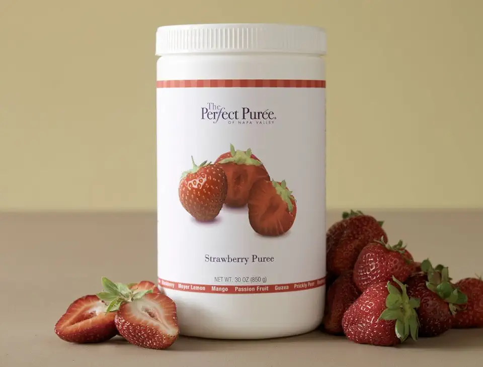 THE PERFECT PUREE Strawberry Puree, 30 OZ