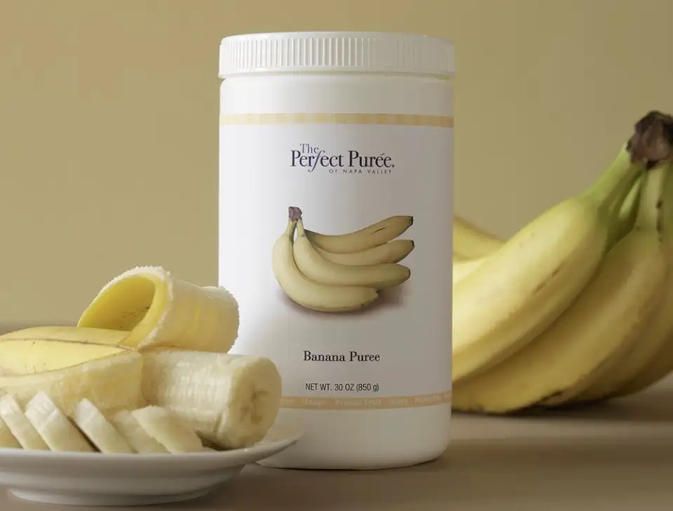 The Perfect Puree of Napa Valley Banana Puree 6/30oz