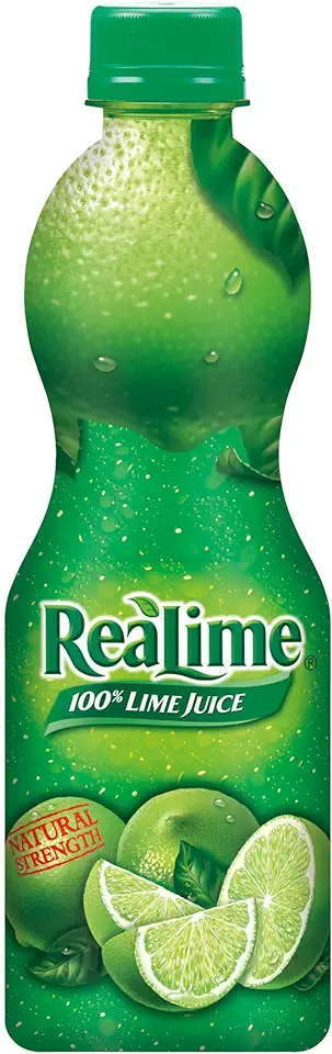 ReaLime 100% Lime Juice, 8 Fluid Ounce Bottle