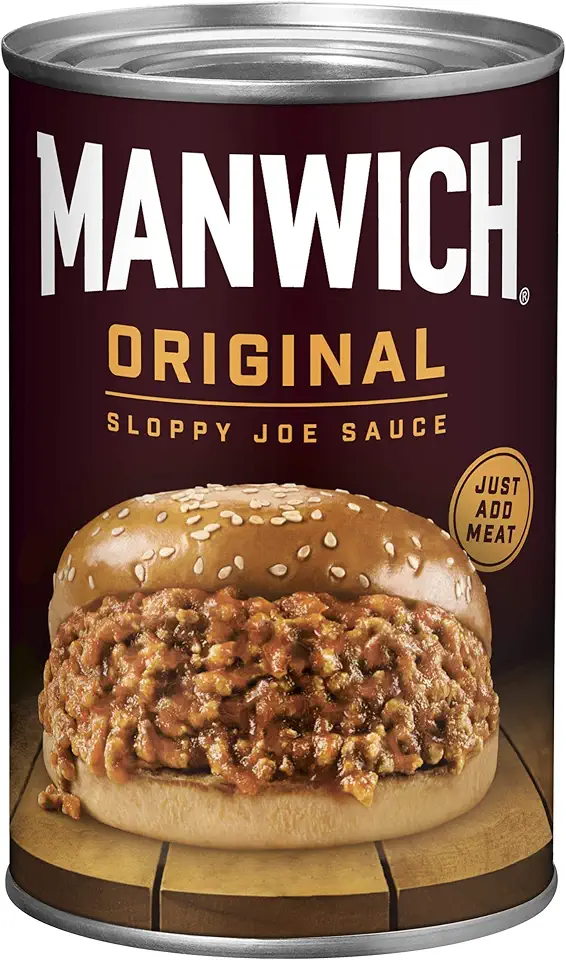 Manwich Original Sloppy Joe Sauce, Canned Sauce, 15 OZ