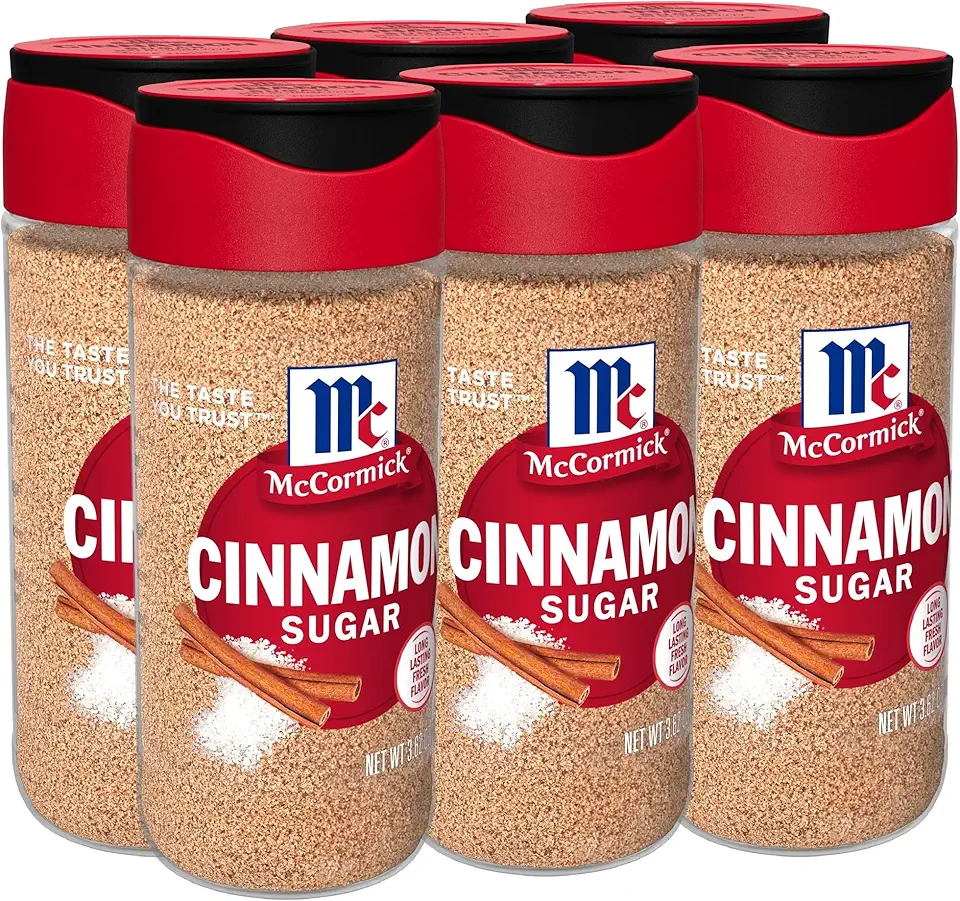 McCormick Cinnamon Sugar, 3.62 oz (Pack of 6)