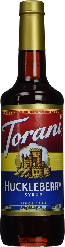 Torani Huckleberry Syrup, 750 mL