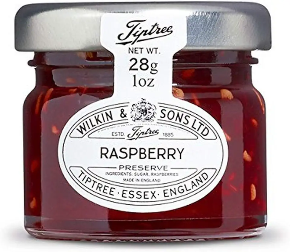 Tiptree Raspberry Preserve Minis, 1 Ounce (Pack of 72)