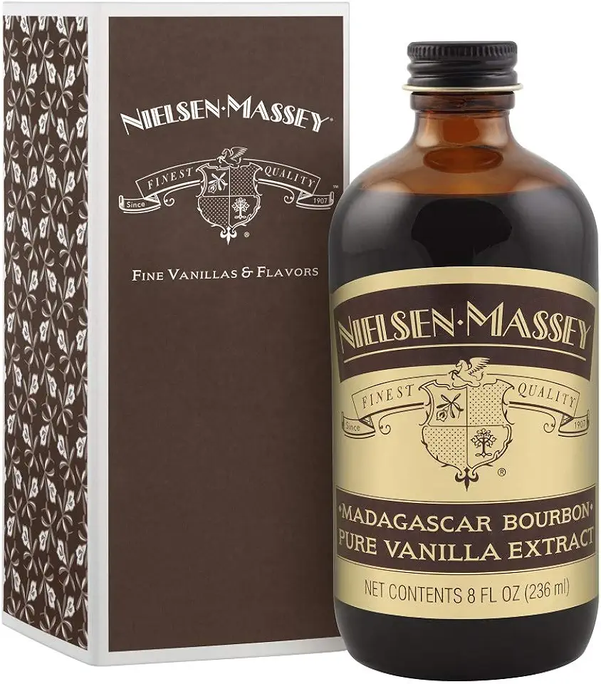 Nielsen-Massey Madagascar Bourbon Pure Vanilla Extract for Baking and Cooking, 8 Ounce Bottle