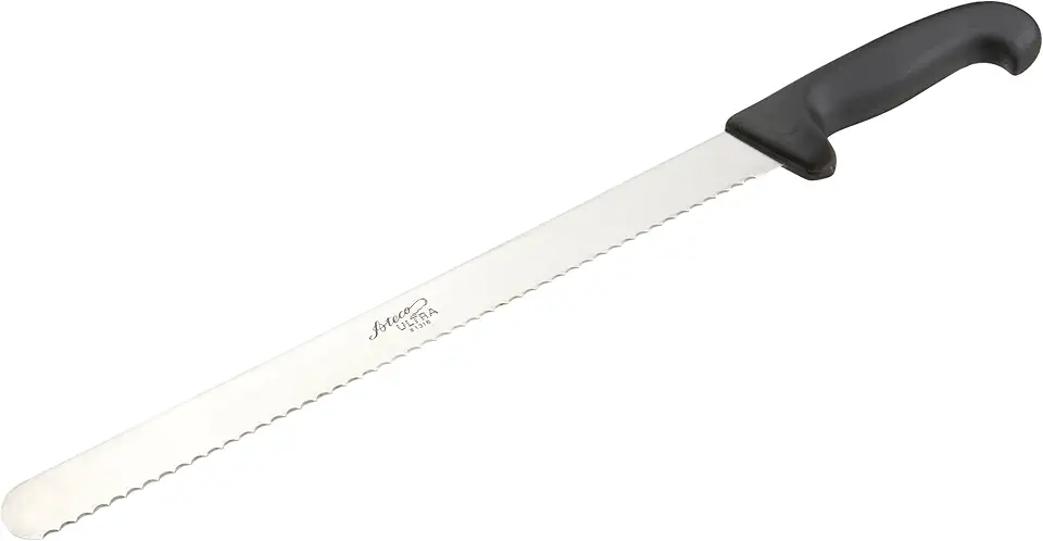 Ateco Stainless Steel Cake Knife, 14 Inch Blade