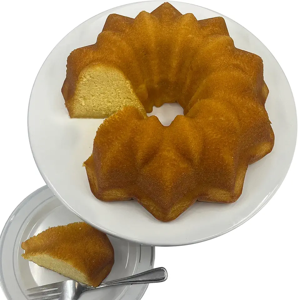 True Jamaican Rum Cake by Wicked Jack&#x27;s Tavern | 33oz Original Golden Cake for Birthday Gifts, Thank You Gifts, or Gourmet Gift Baskets | Cakes For Delivery | Liquor &amp; Spirits Bakery &amp; Dessert Gifts