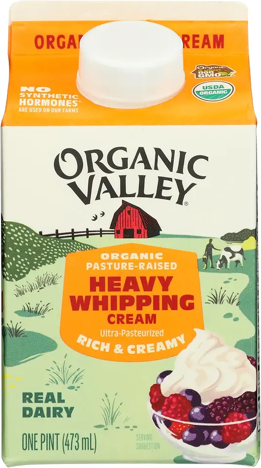 Organic Valley, Cream Heavy Whipping Ultra-Pasturized Organic, 16 Fl Oz