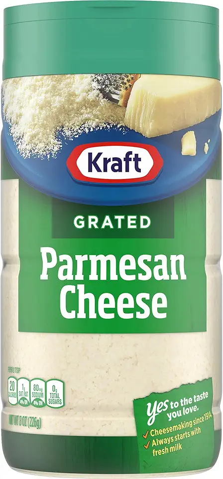 Kraft Parmesan Grated Cheese (8 oz Shaker)