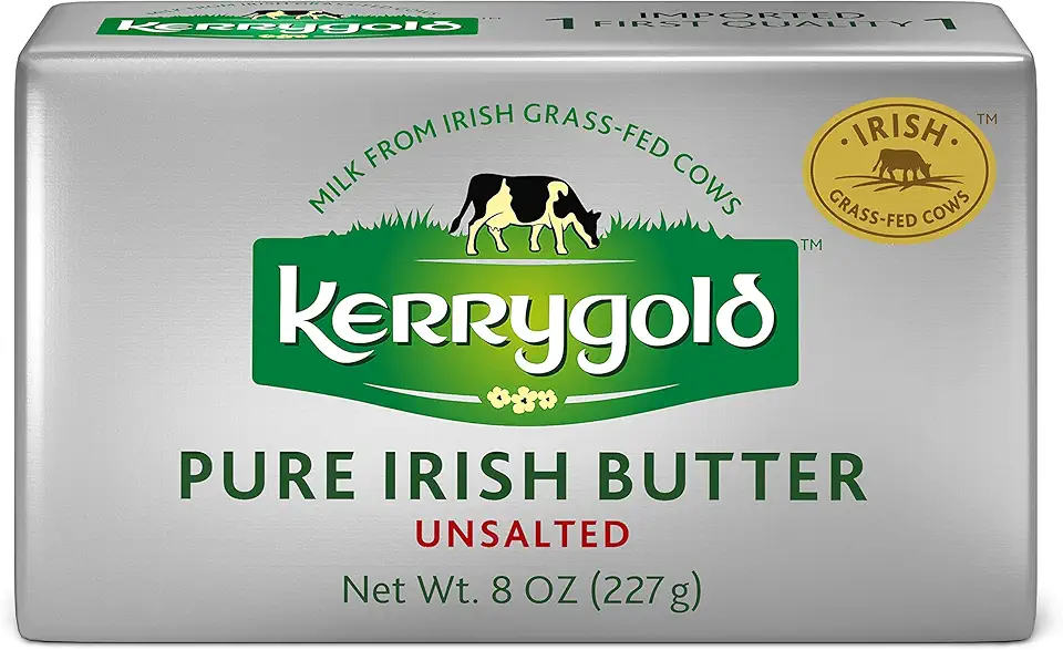 Kerrygold Pure Irish Butter, Unsalted, 8 oz