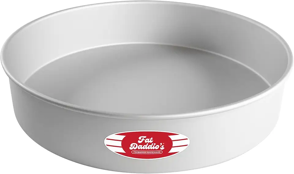 Fat Daddio&#x27;s Round Cake Pan, 14 x 3 Inch, Silver