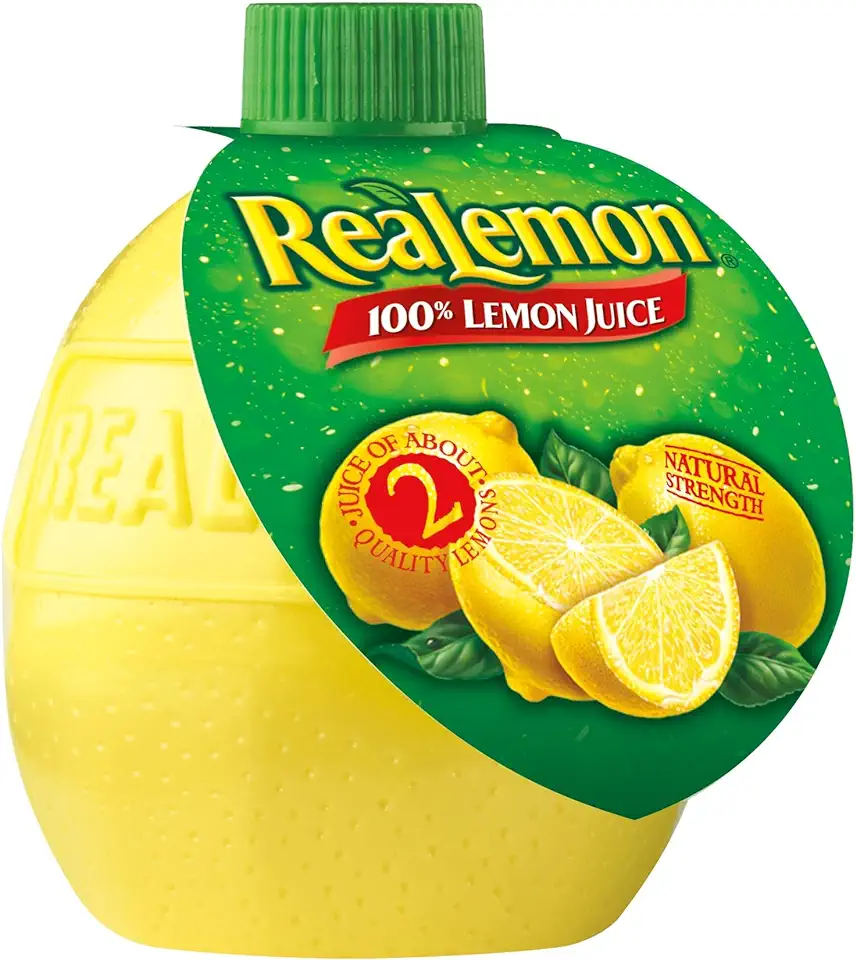 Realemon 100% Lemon Juice, 2.5 oz