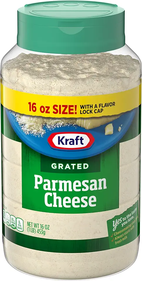 Kraft Parmesan Grated Cheese (16 oz Shaker)