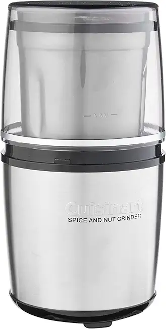 Cuisinart SG-10 Electric Spice-and-Nut Grinder, Stainless/Black, Mini