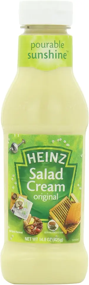 Heinz Salad Cream (Dressing) Original, 14.9-Ounce Squeeze Bottle (Pack of 6)