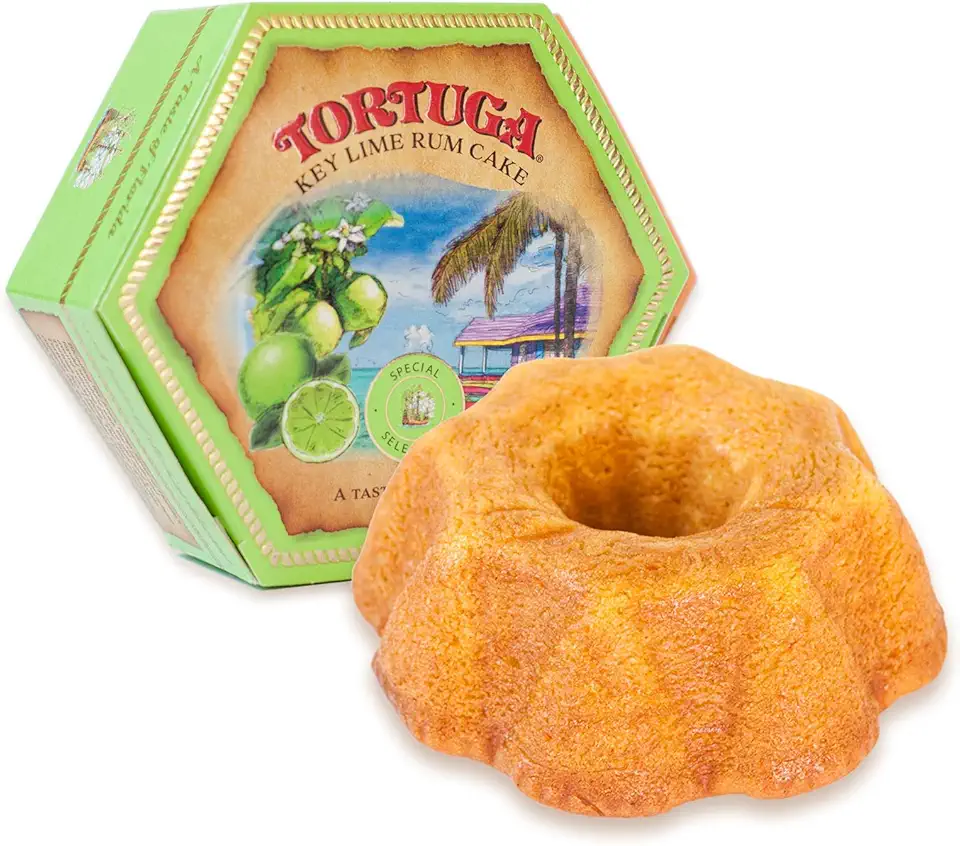 TORTUGA “Taste of Florida” Key Lime Rum Cake – 16oz The Perfect Premium Gourmet Gift