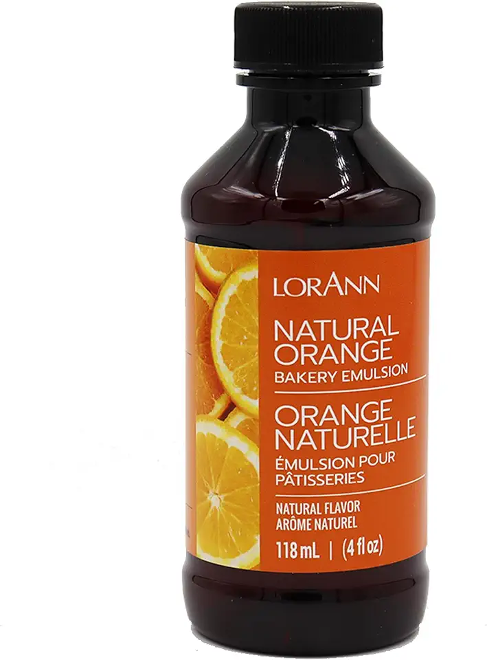 LorAnn Orange Bakery Emulsion, 4 ounce bottle