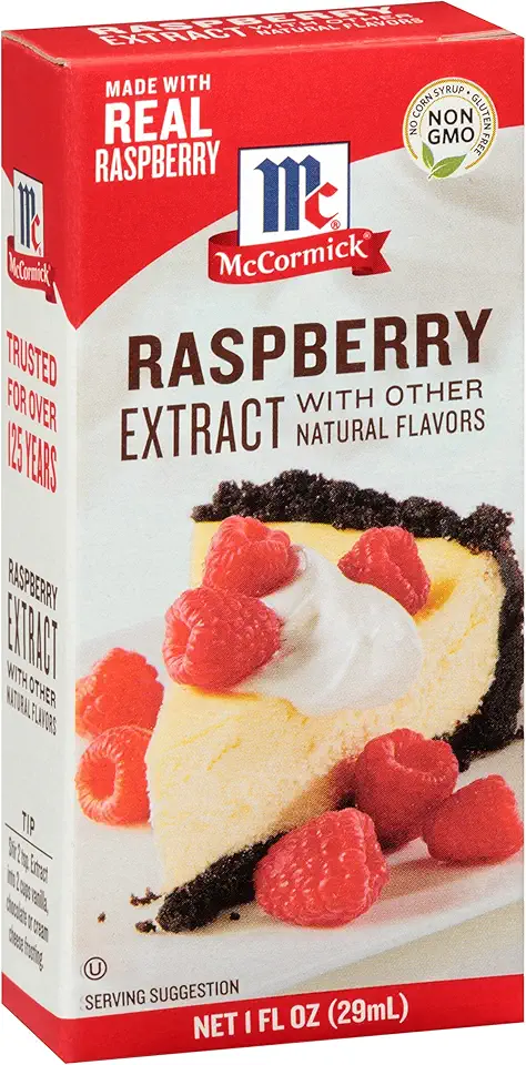 McCormick Raspberry Extract With Other Natural Flavors, 1 fl oz