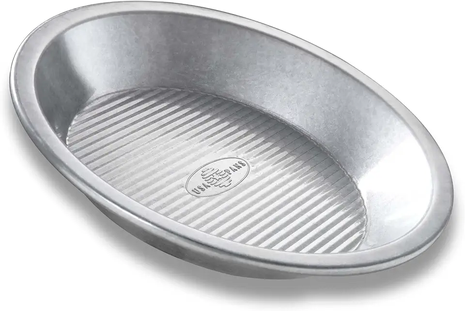 USA Pan Bakeware Aluminized Steel Pie Pan, 9-Inch