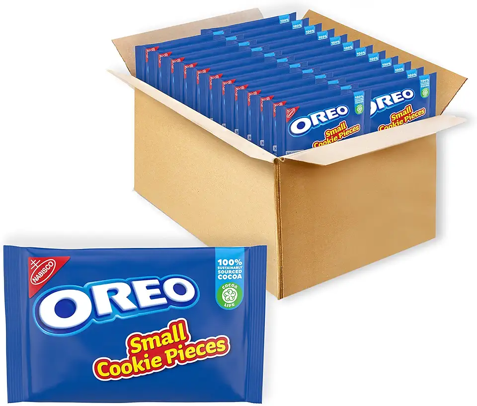 Oreo Chocolate Sandwich Cookies Small Cookie Pieces, 24 - 1 lb Bags