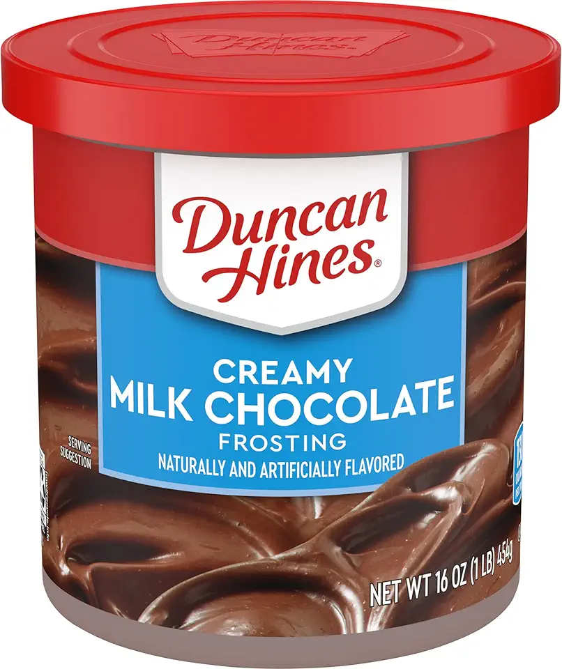 Duncan Hines Creamy Milk Chocolate Frosting, 8-16 OZ Cans