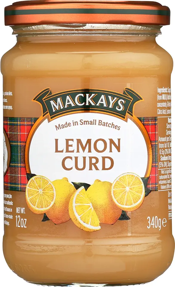 Mackays Lemon Curd, 12 Ounce