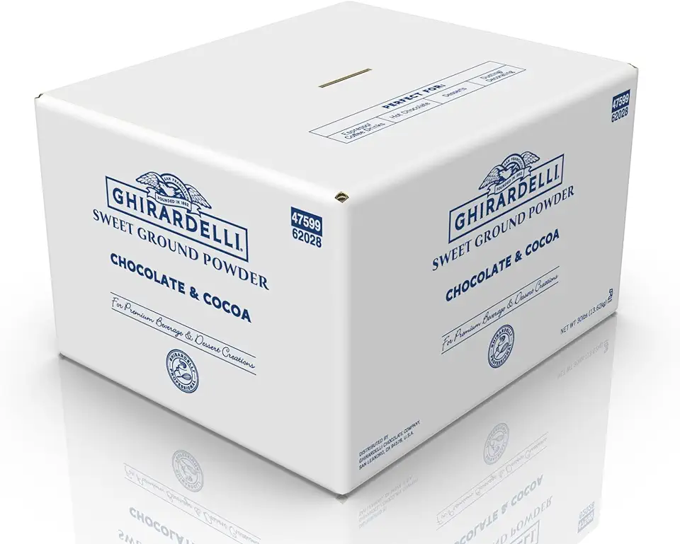 Ghirardelli Sweet Ground Chocolate &amp; Cocoa Powder, 30 Pound