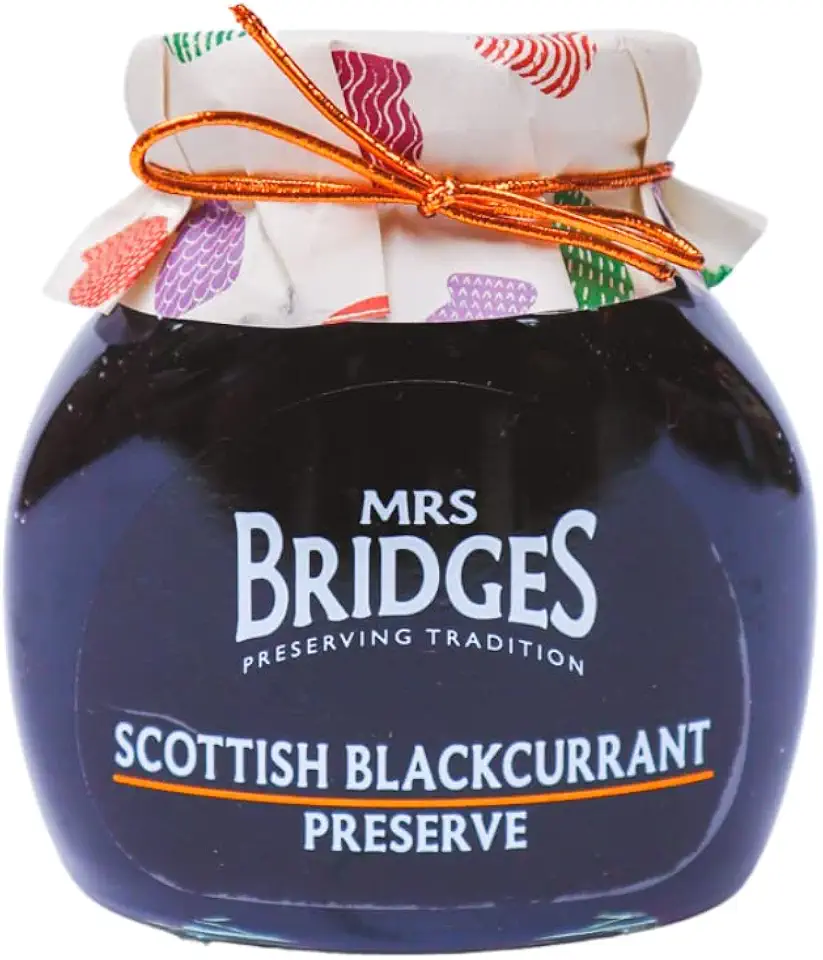 Mrs. Bridges Scottish Blackcurrant Preserve, 12-Ounce Jars (Pack of 4)