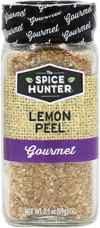 SPICE HUNTER LEMON PEEL GRATED