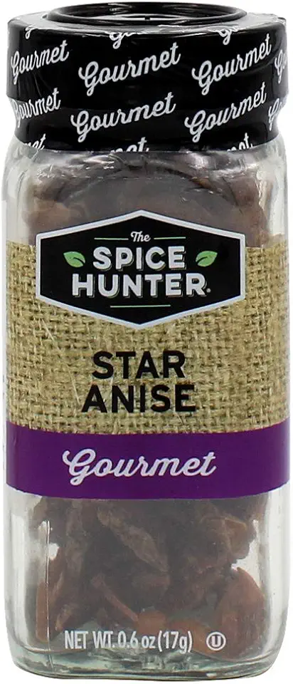 The Spice Hunter Star Anise, Whole, 0.6-Ounce Jar