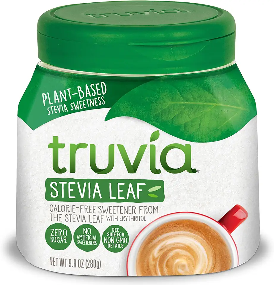 Truvia Original Calorie-Free Sweetener from the Stevia Leaf Spoonable (9.8 Ounce Stevia Jar)