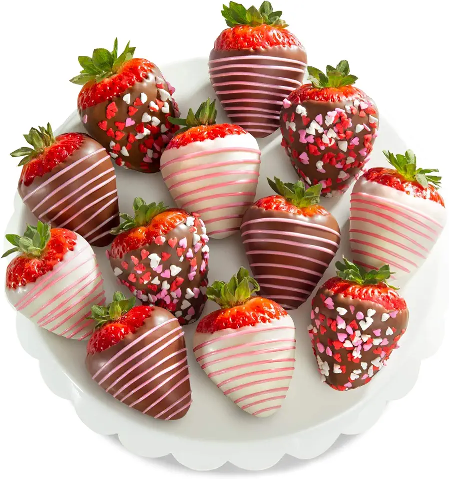 A Gift Inside The Original Love Berries Dipped Strawberries - 12 Berries