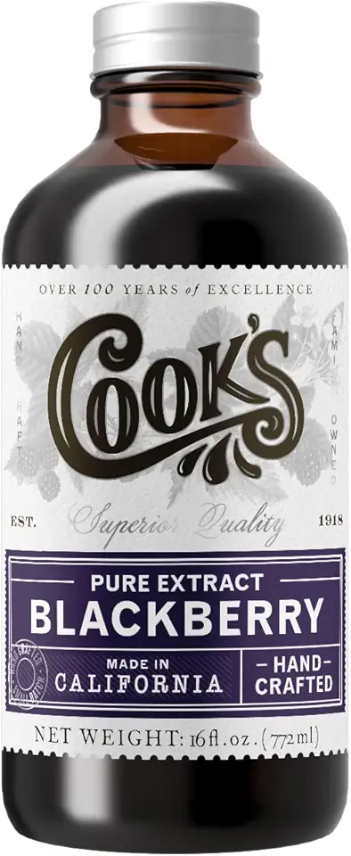 Cook&#x27;s Pure Blackberry Extract 16 oz