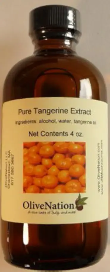 OliveNation Pure Tangerine Extract - 16 Ounce - Best Substitute Of orange Flavor - Made From The Finest Florida Tangerine Oil - Perfect To Use For Baking, Beverages And Ice Cream