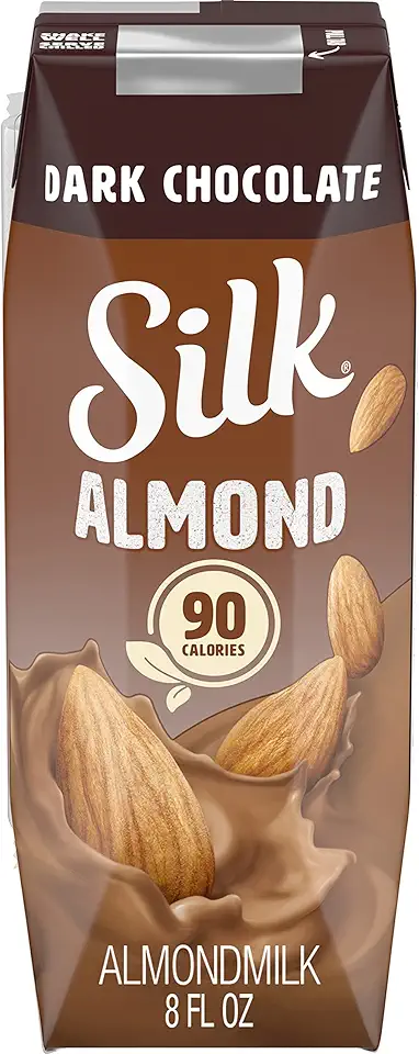 Silk Organic Original Almond Milk, 8 Fl Oz (pack of 18)