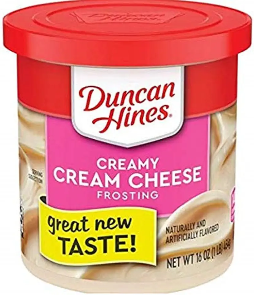 Duncan Hines Creamy Home-Style Cream Cheese Frosting, 16-Ounce (Pack of 8)