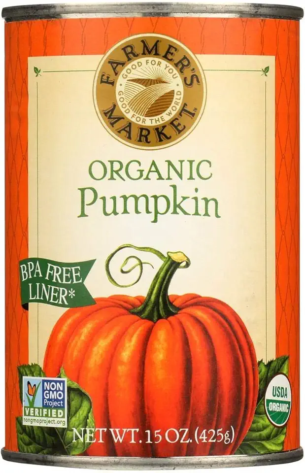 FARMERS MARKET FOODS PUMPKIN ORG, 15 Ounce (Pack of 12)