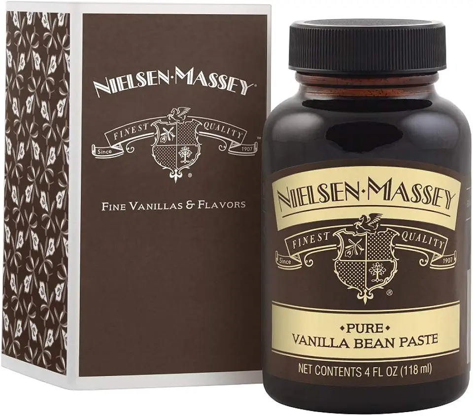 Nielsen-Massey Pure Vanilla Bean Paste for Baking and Cooking, 4 Ounce Jar