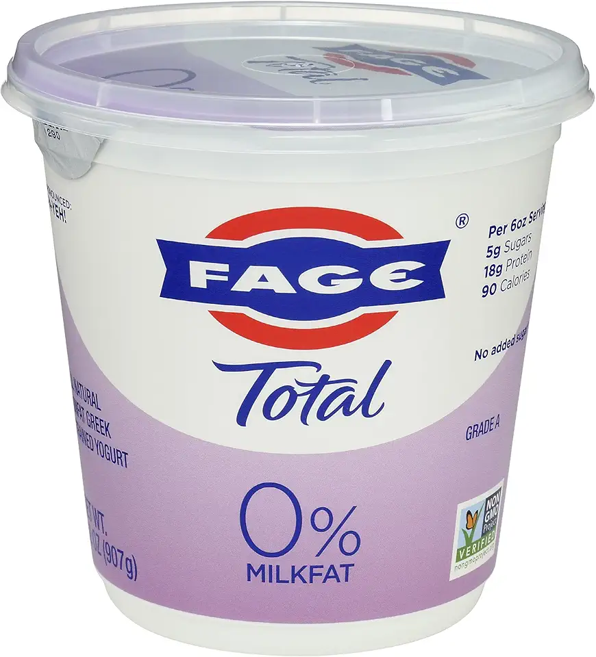 FAGE Total Greek Yogurt, 0% Nonfat, Plain, 32 oz