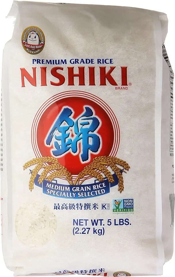 Nishiki Medium Grain Rice, 80 Ounce