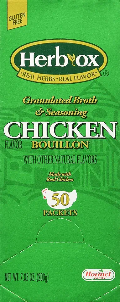 Herb-ox Hormel Herb Ox Chicken Bouillon 50 Packets