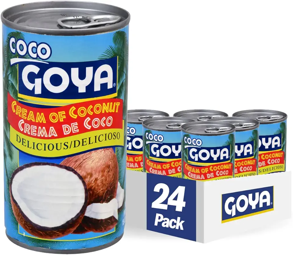 Goya Foods Cream of Coconut, 15-Ounce (Pack of 24)