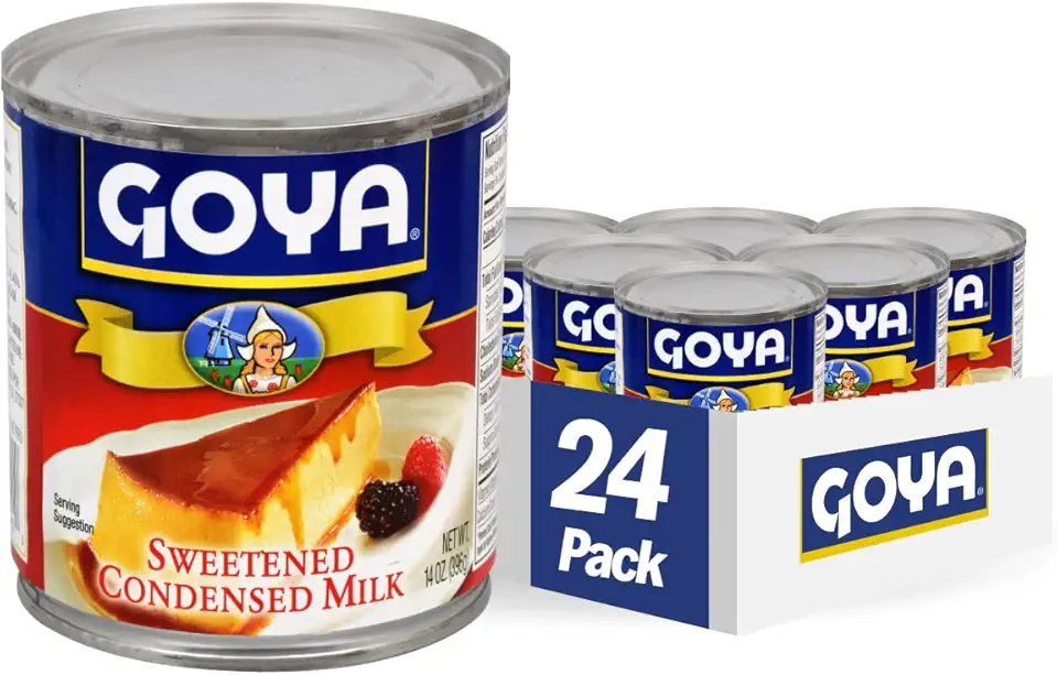 Goya Foods Sweetened Condensed Milk, 14 Ounce (Pack of 24)