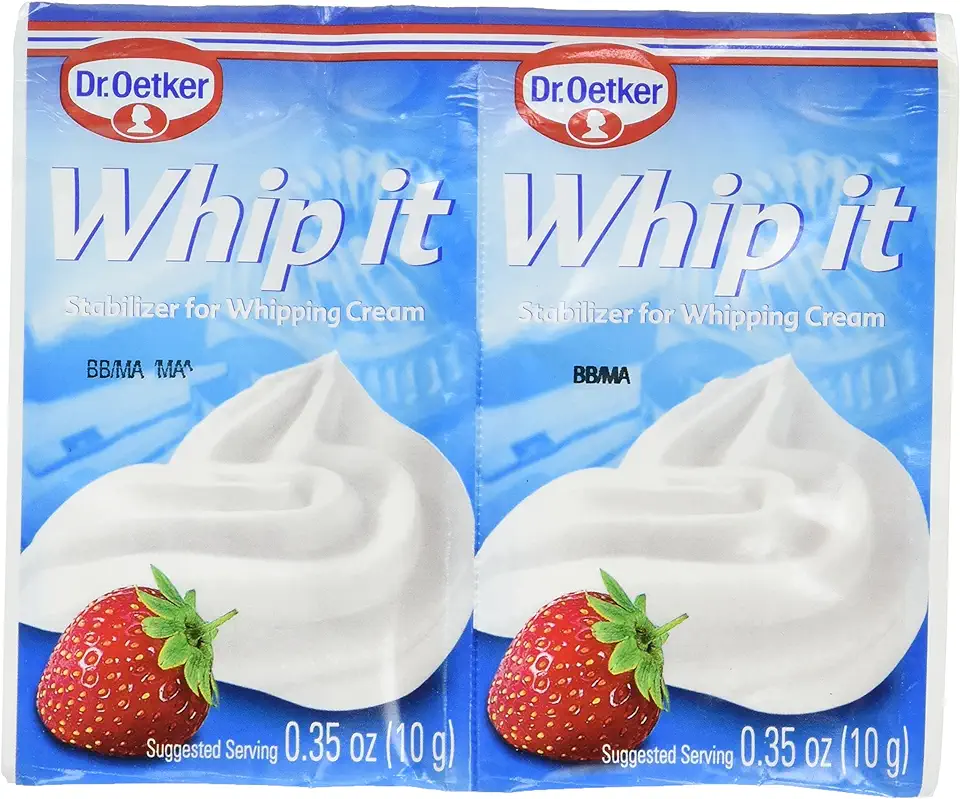 Dr. Oetker Whipped Cream Stabilizer, 0.35 Ounce (Pack of 2)