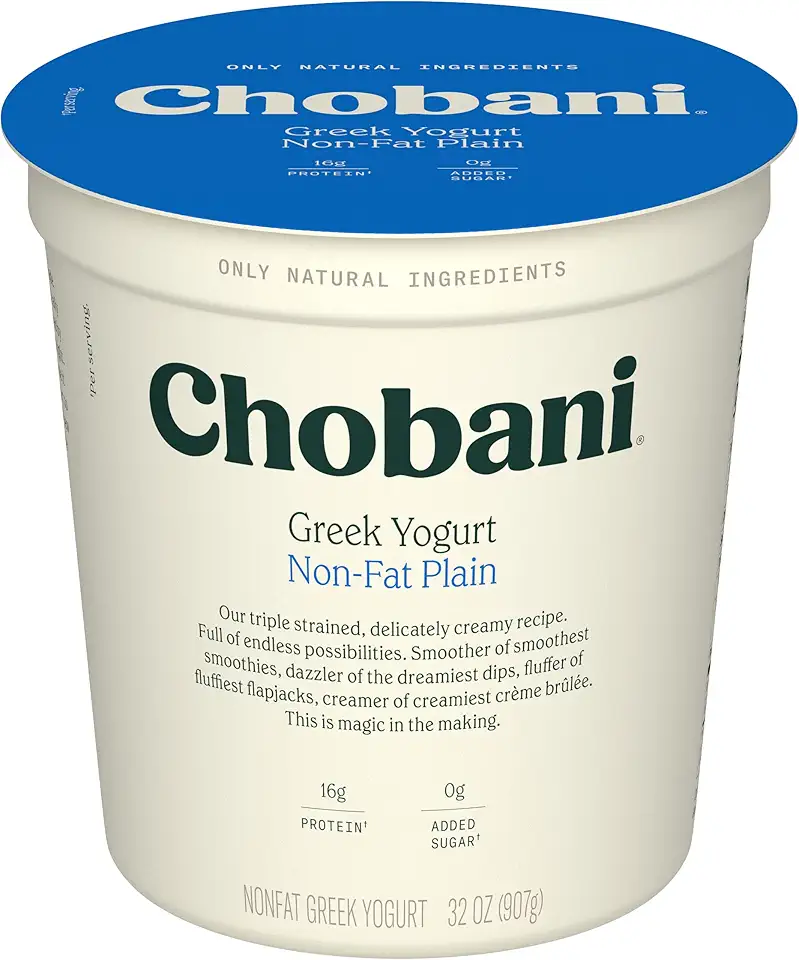 Chobani® Non-Fat Plain Greek Yogurt 32oz