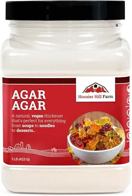 Hoosier Hill Farm Agar Agar Powder, 1LB (Pack of 1)