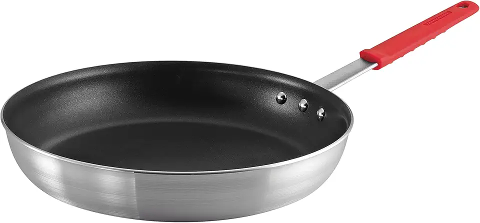 Tramontina Professional Series 14-Inch Fry Pan, Heavy-Gauge Aluminum with Reinforced Nonstick Coating, Oven and Dishwasher Safe, NSF Certified, Made in Brazil